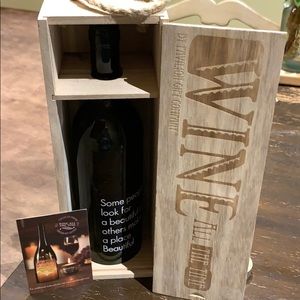 By Pavilion gift company wine all the time candle